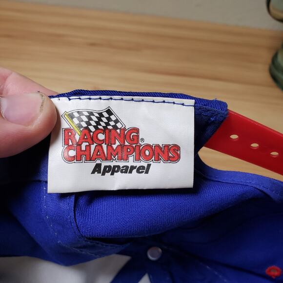 Vintage Bill Elliot #4 Signed Snapcack Hat Cap Nascar MsDonalds Car Autographed - Picture 5 of 6